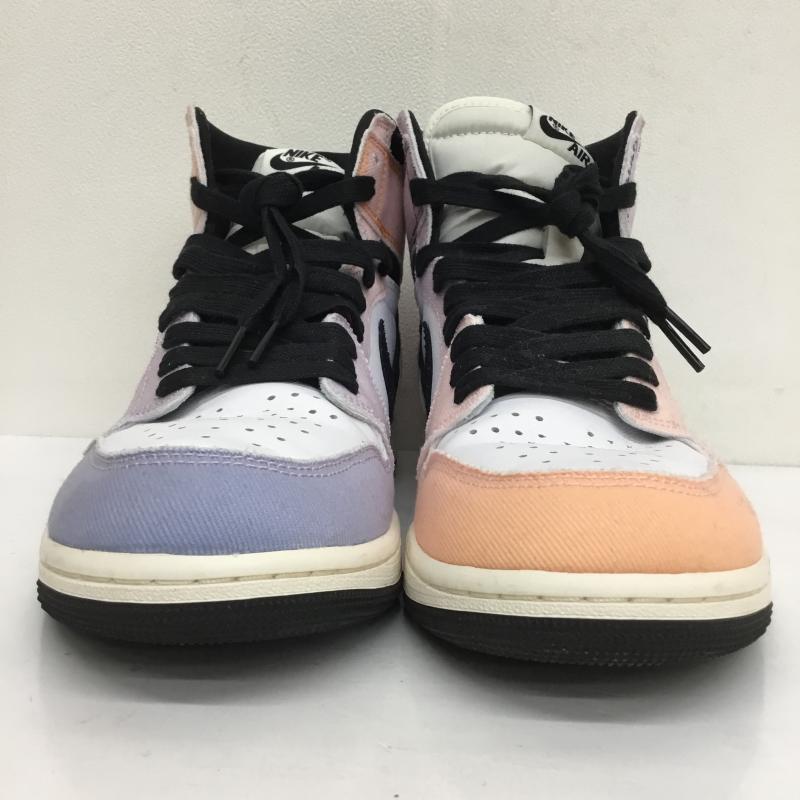 ナイキ NIKE スニーカー スニーカー AIR JORDAN 1 RETRO HI OG CRAFT エア ジョーダン 1 レトロ ハイ クラフト DX0054-805 28.0cm ロゴ、文字 マルチカラー / マルチカラー /  メンズ USED 古着 中古 10105528