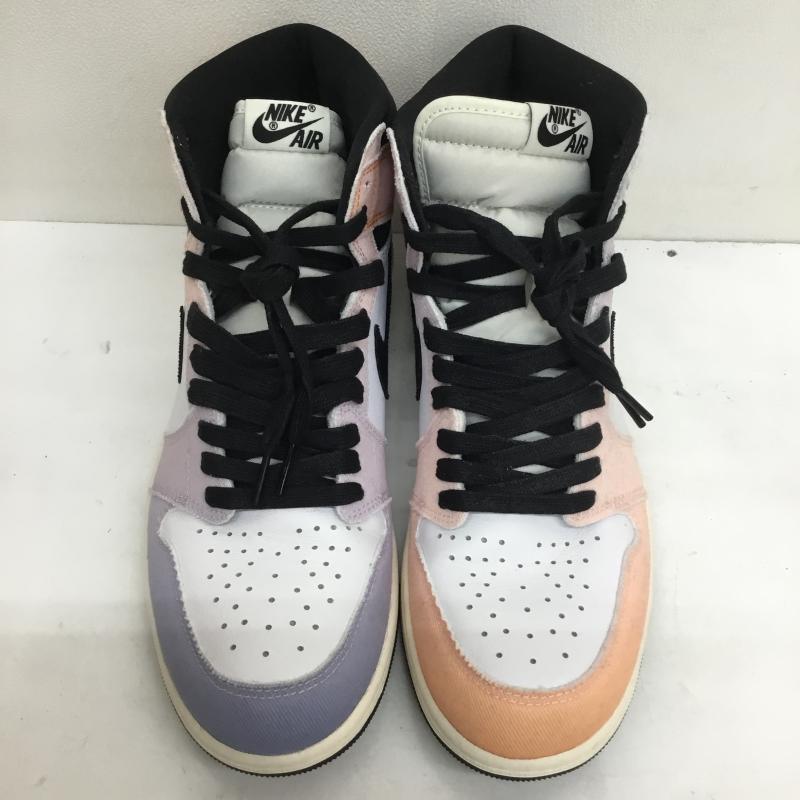 ナイキ NIKE スニーカー スニーカー AIR JORDAN 1 RETRO HI OG CRAFT エア ジョーダン 1 レトロ ハイ クラフト DX0054-805 28.0cm ロゴ、文字 マルチカラー / マルチカラー /  メンズ USED 古着 中古 10105528