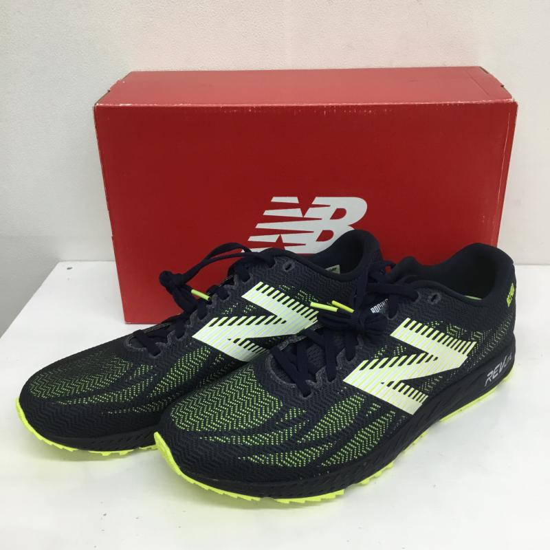 ニューバランス New Balance スニーカー スニーカー M1400SY6 30.0cm ロゴ、文字 紺 / ネイビー / X 黄緑 / イエローグリーン /  メンズ USED 古着 中古 10105534