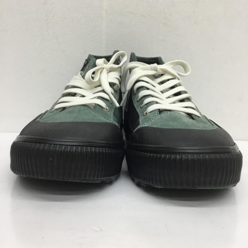 バンズ VANS スニーカー スニーカー FORMER フォーマー DESTRUCT MID MTE-1 VN0A5KQUGRN1 28.5cm ロゴ、文字 X プリント 緑 / グリーン / X 黒 / ブラック /  メンズ USED 古着 中古 10105535